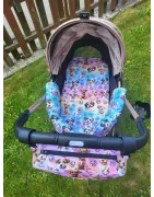 Podložky , lemy  a  deky do kočárku pro mazlíčky